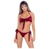 Kép 2/13 - / Cottelli - bikini fazonú melltartó szett (piros)