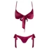 Kép 6/13 - / Cottelli - bikini fazonú melltartó szett (piros)