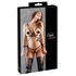 Kép 1/11 - Cottelli Bondage - fényes dísz testhám bikini (fekete)