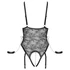Kép 11/13 - Cottelli Bondage - nyitott body bilinccsel (fekete)