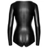 Kép 6/6 - Noir - fényes hosszú ujjú body (fekete)