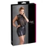 Kép 1/11 - Cottelli Plus Size - fényes chiffon ruha (fekete)