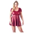 Kép 2/11 - / Cottelli Plus Size - A-vonalú miniruha (piros)