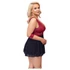 Kép 6/13 - Cottelli Bondage Plus Size - babydoll (piros)