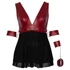 Kép 10/13 - Cottelli Bondage Plus Size - babydoll (piros)