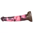 Kép 2/6 - Bad Horse - szilikon ló pénisz dildó - 24cm (barna-pink)