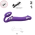 Kép 7/10 - Strap-on-me M - felcsatolható vibrátor pánt nélkül (lila)