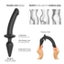 Kép 2/6 - / Strap-on-me Swith Semi-Realistic XXL - 2in1 dildó (fekete)