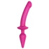Kép 1/6 - / Strap-on-me Swith Semi-Realistic L - 2in1 szilikon dildó (pink)