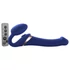 Kép 1/6 - Strap-on-me M - felcsatolható, léghullámos vibrátor (kék)
