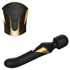 Kép 4/15 - Dorcel Dual Orgasms Gold - 2in1 masszírozó vibrátor (fekete)