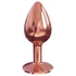 Kép 1/7 - Dorcel Diamond Plug S - alumínium anál plug - kicsi (rózsaarany)