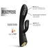 Kép 2/6 - Dorcel Flexi Rabbit - melegítő csiklókaros vibrátor (fekete)