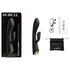Kép 6/6 - Dorcel Flexi Rabbit - melegítő csiklókaros vibrátor (fekete)