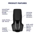 Kép 16/20 - Satisfyer Men Vibration - akkus makkvibrátor (fekete)