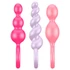 Kép 5/16 - Satisfyer Booty Call - anál dildó szett - színes (3 részes)