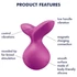 Kép 7/7 - / Satisfyer Viva la Vulva 3 - csikló vibrátor (viola)