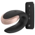 Kép 1/13 - Satisfyer Double Love - okos, rádiós párvibrátor (fekete)