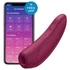 Kép 1/17 - Satisfyer Curvy 1+ - okos léghullámos csiklóizgató (piros)