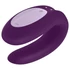 Kép 6/19 - Satisfyer Double Joy - okos, vízálló párvibrátor (lila)