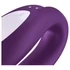 Kép 14/19 - Satisfyer Double Joy - okos, vízálló párvibrátor (lila)