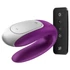 Kép 1/7 - Satisfyer Double Fun - okos párvibrátor (lila)