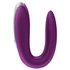 Kép 3/7 - Satisfyer Double Fun - okos párvibrátor (lila)