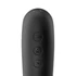 Kép 3/4 - Satisfyer Dual Kiss - akkus hüvelyi és csikló vibrátor (fekete)