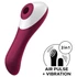 Kép 1/4 - Satisfyer Dual Crush - akkus hüvelyi és csiklóvibrátor (piros)
