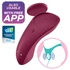 Kép 8/10 - Satisfyer Sexy Secret - okos vízálló bugyi vibrátor (piros)