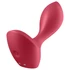 Kép 1/11 - Satisfyer Backdoor Lover - akkus, vízálló anál vibrátor (piros)