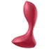 Kép 4/11 - Satisfyer Backdoor Lover - akkus, vízálló anál vibrátor (piros)