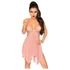 Kép 1/3 - Penthouse Sweet Beast - rózsás babydoll szett (pink)