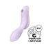 Kép 1/5 - Satisfyer Curvy Trinity 2 - léghullámos 2in1 vibrátor (lila)