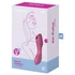 Kép 6/7 - Satisfyer Curvy Trinity 3 - léghullámos 2in1 vibrátor (piros)