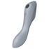 Kép 1/4 - Satisfyer Curvy Trinity 3 - léghullámos 2in1 vibrátor (szürke)