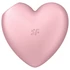 Kép 3/8 - Satisfyer Cutie Heart - akkus léghullámos csikló vibrátor (pink)