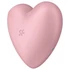 Kép 4/8 - Satisfyer Cutie Heart - akkus léghullámos csikló vibrátor (pink)