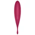 Kép 3/8 - Satisfyer Twirling Pro - okos 2in1 csikló vibrátor (piros)