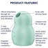 Kép 8/8 - Satisfyer Pro To Go 1 - akkus, léghullámos csiklóizgató (menta)