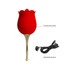 Kép 12/17 - Pretty Love Rose Lover - nyelves 2in1 csikló vibrátor (piros)