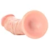 Kép 4/6 - RealRock - tapadókorongos realisztikus dildó - 15,5cm (natúr)