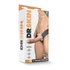 Kép 1/4 - Dr. Skin 6,5 - üreges felcsatolható dildó - 15cm (natúr)