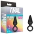 Kép 1/5 - Anal Adventures Platinum S - anál plug (fekete) - kicsi