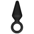 Kép 2/5 - Anal Adventures Platinum S - anál plug (fekete) - kicsi