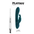 Kép 14/15 - Playboy Rabbit - akkus, vízálló csiklókaros vibrátor (türkiz)