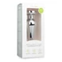 Kép 2/7 - Easytoys Metal No.11 - pink köves kúp anál plug - ezüst (3,5cm)