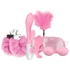 Kép 1/25 - LoveBoxxx I love Pink - vibrátoros kötöző szett (6 részes) - pink