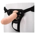 Kép 2/5 - RealStuff Strap-On - élethű, felcsatolható dildó (natúr)