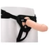 Kép 4/5 - RealStuff Strap-On - élethű, felcsatolható dildó (natúr)